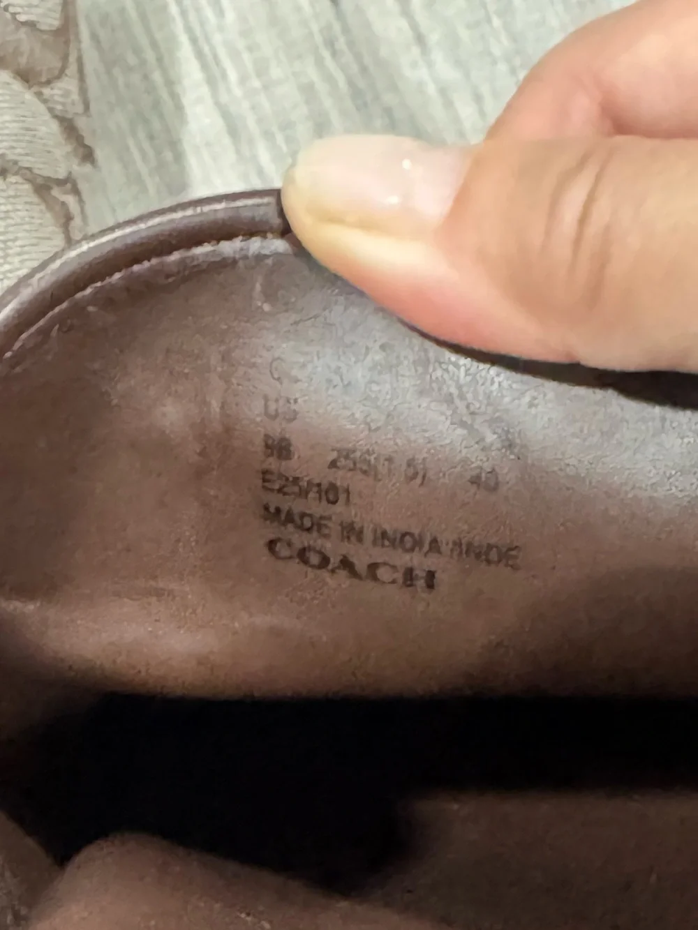 Coach Archival Signature Jacquard Buckle Clog NWT Size 9
